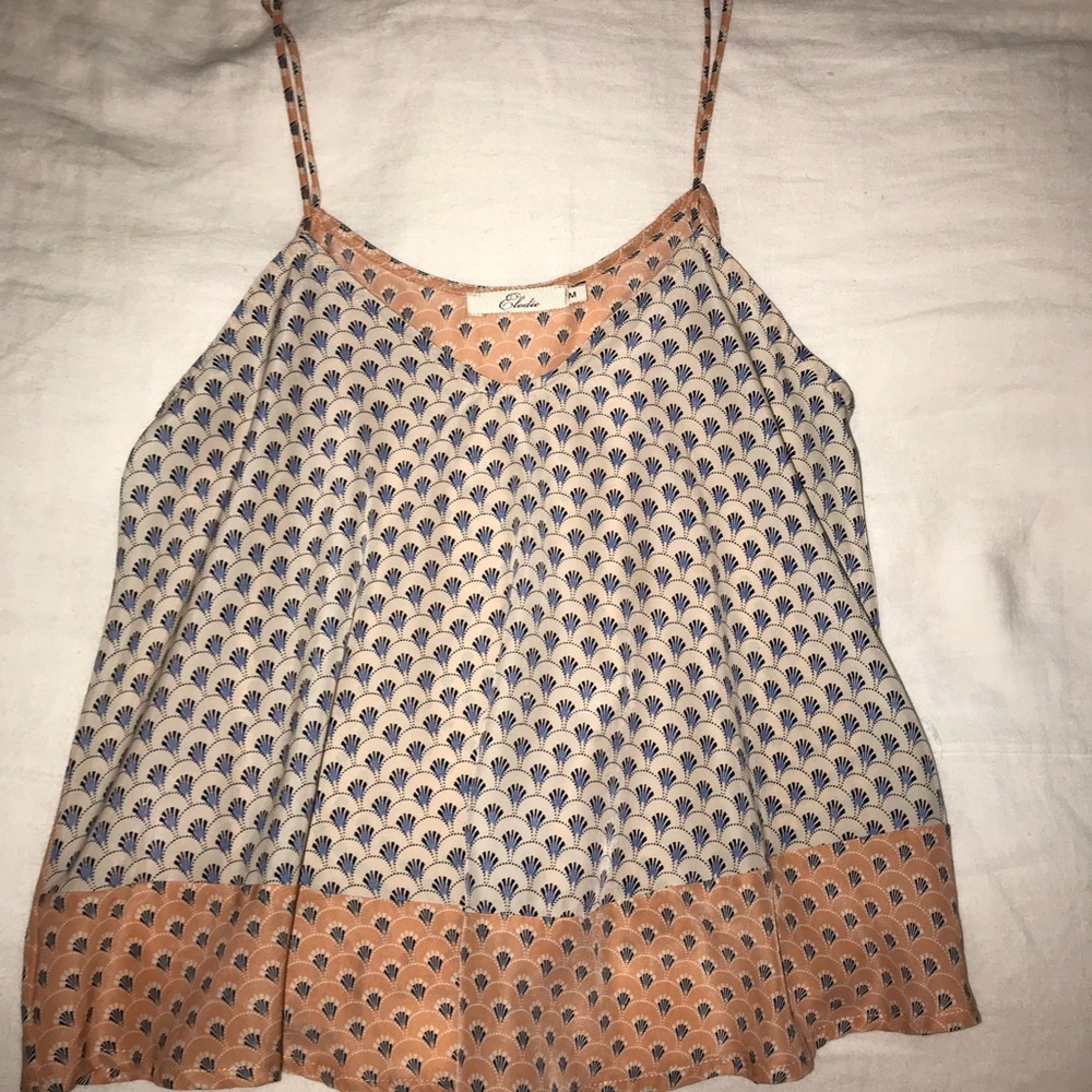 Elodie silk tank